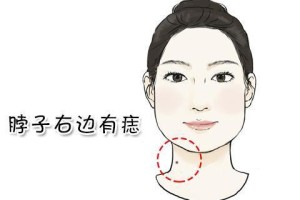 女人脖子痣最有福气图