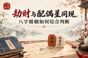 劫财与配偶星同现